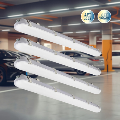 Lumière à LED triproof avec température de couleur sélectionnable 3500K/ 4000K/ 5000K/ 5700K/ 6500K