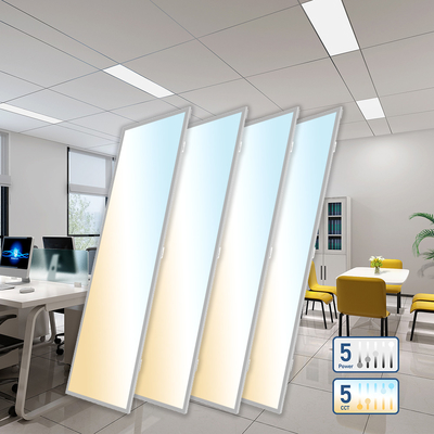 États-Unis en stock LED panneau plat lumière ETL DLC Premium 3Power 3CCT commutable 277V 347V 130lm/w