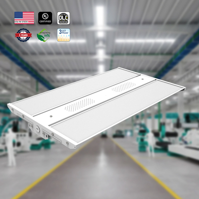 80W 400W Dimmable Industrial High Bay Square Led Light Highbay linéaire pour les ateliers industriels