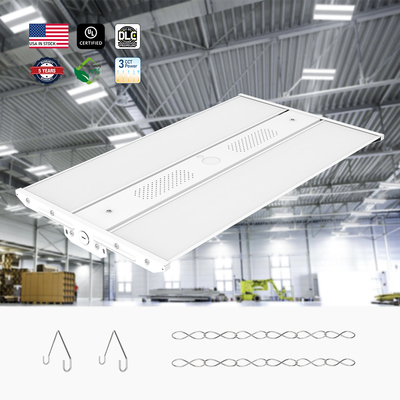 Lumière LED à haute baie linéaire de 220 W, installation suspendue 3CCT réglable 3000K 4000K 5000K