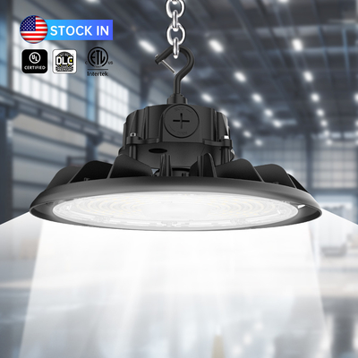 LED UFO High Bay Light Sélectionnable Wattage 150W/200W/240W & CCT 3000K/4000K/5000K Haute luminosité 150LM/W