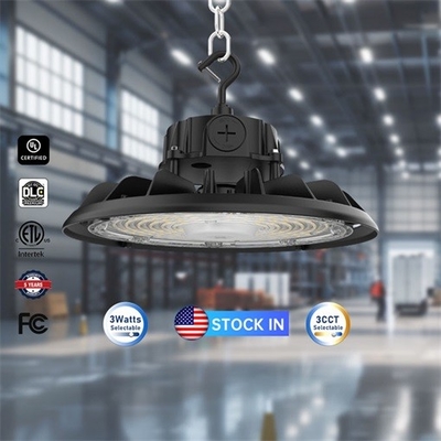 240W UFO LED High Bay Light avec 36000 lumens 5000K lumière du jour Blanc IP65 Pour entrepôt