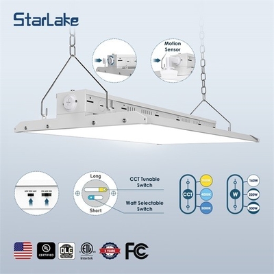 Lumière LED haute baie linéaire de 80W 110W 165W 220W 225W 300W durable avec installation suspendue
