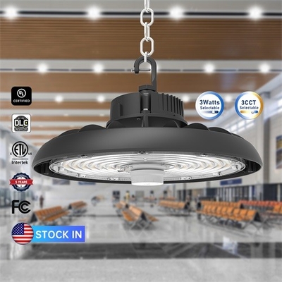 Éclairage à haute baie à LED accréditable 150 LM/W Armature à haute baie LED ronde